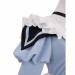 Final Fantasy XIV Cosplay Costumes Valentione Apron Dress Blue Suits