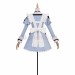 Final Fantasy XIV Cosplay Costumes Valentione Apron Dress Blue Suits