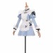 Final Fantasy XIV Cosplay Costumes Valentione Apron Dress Blue Suits