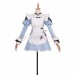 Final Fantasy XIV Cosplay Costumes Valentione Apron Dress Blue Suits