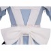 Final Fantasy XIV Cosplay Costumes Valentione Apron Dress Blue Suits