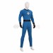The Fantastic Four First Steps Cosplay Costumes Blue Classic Suits