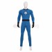The Fantastic Four First Steps Cosplay Costumes Blue Classic Suits
