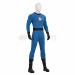 The Fantastic Four First Steps Cosplay Costumes Blue Classic Suits