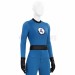 The Fantastic Four First Steps Blue Classic Cosplay Costumes Invisible Woman Suits