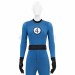 The Fantastic Four First Steps Blue Classic Cosplay Costumes Invisible Woman Suits
