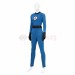 The Fantastic Four First Steps Blue Classic Cosplay Costumes Invisible Woman Suits