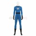 The Fantastic Four First Steps Blue Classic Cosplay Costumes Invisible Woman Suits