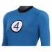 The Fantastic Four First Steps Blue Classic Cosplay Costumes Invisible Woman Suits