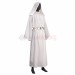 Star Wars Episode IV A New Hope Cosplay Costumes Princess Leia White Top Level Suits