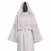 Star Wars Episode IV A New Hope Cosplay Costumes Princess Leia White Top Level Suits