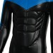 Nightwing Dick Grayson Cosplay Costumes Comic Blue Edition Top Level Suits