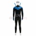Nightwing Dick Grayson Cosplay Costumes Comic Blue Edition Top Level Suits