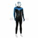 Nightwing Dick Grayson Cosplay Costumes Comic Blue Edition Top Level Suits