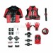 Marvel Rivals Deadpool Cosplay Costumes Wade Wilson Leather Top Level Suits
