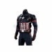 The Avengers 4 Endgame Cosplay Costumes Captain America Upgraded Suits