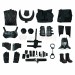 Bruce Wayne Cosplay Costumes Batsuit Top Level Suits