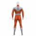 Invincible S4 Cosplay Costume Thragg Spandex Bodysuit With Cloak