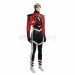 Absolute Wally West Cosplay Costumes Red Top Level Suits