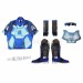 A-Train Cosplay Costumes Blue Upgraded Suits