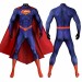 New 52 Superhero Clark Cosplay Costume N52 Clark Kent Spandex Halloween Suit