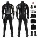 New Avengers Winter Soldier Cosplay Costume Bucky Barnes Black Suit