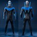 Nightwing Cosplay Costumes Dick Grayson Leather Suits Top Level