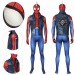 Punk-Rock Spidey Suit Hobart Brown Bodysuit With Vest