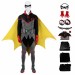 Robin Cosplay Costume Damian Wayne Gray Suit