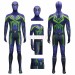 Spider-Man 2 Cosplay Costumes Purple Reign HD Printed Jumpsuit
