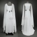 Star Wars Episode IV A New Hope Cosplay Costumes Princess Leia White Dress