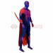 Across the Spider-Verse Spider-Man 2099 Cosplay Jumpsuits with Cloak