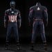 The Avengers 4 Endgame Cosplay Costumes Captain America Upgraded Suits