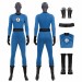 The Fantastic Four First Steps Blue Classic Cosplay Costumes Invisible Woman Suits
