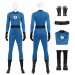 The Fantastic Four First Steps Blue Classic Cosplay Costumes Invisible Woman Suits