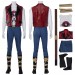 Thor 4 Love and Thunder Cosplay Costumes Red Vest Top Level Suits