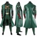 Vought Rising Cosplay Costume Soldier Boy Green Leather Suit