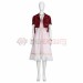 Final Fantasy VII Remake Cosplay Costumes Aerith Gainsborough Red Top Level Suits