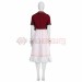 Final Fantasy VII Remake Cosplay Costumes Aerith Gainsborough Red Top Level Suits