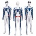 Your Friendly Neighborhood Spider-Man Cosplay Costumes Osborn White HD Printed Jumpsuit