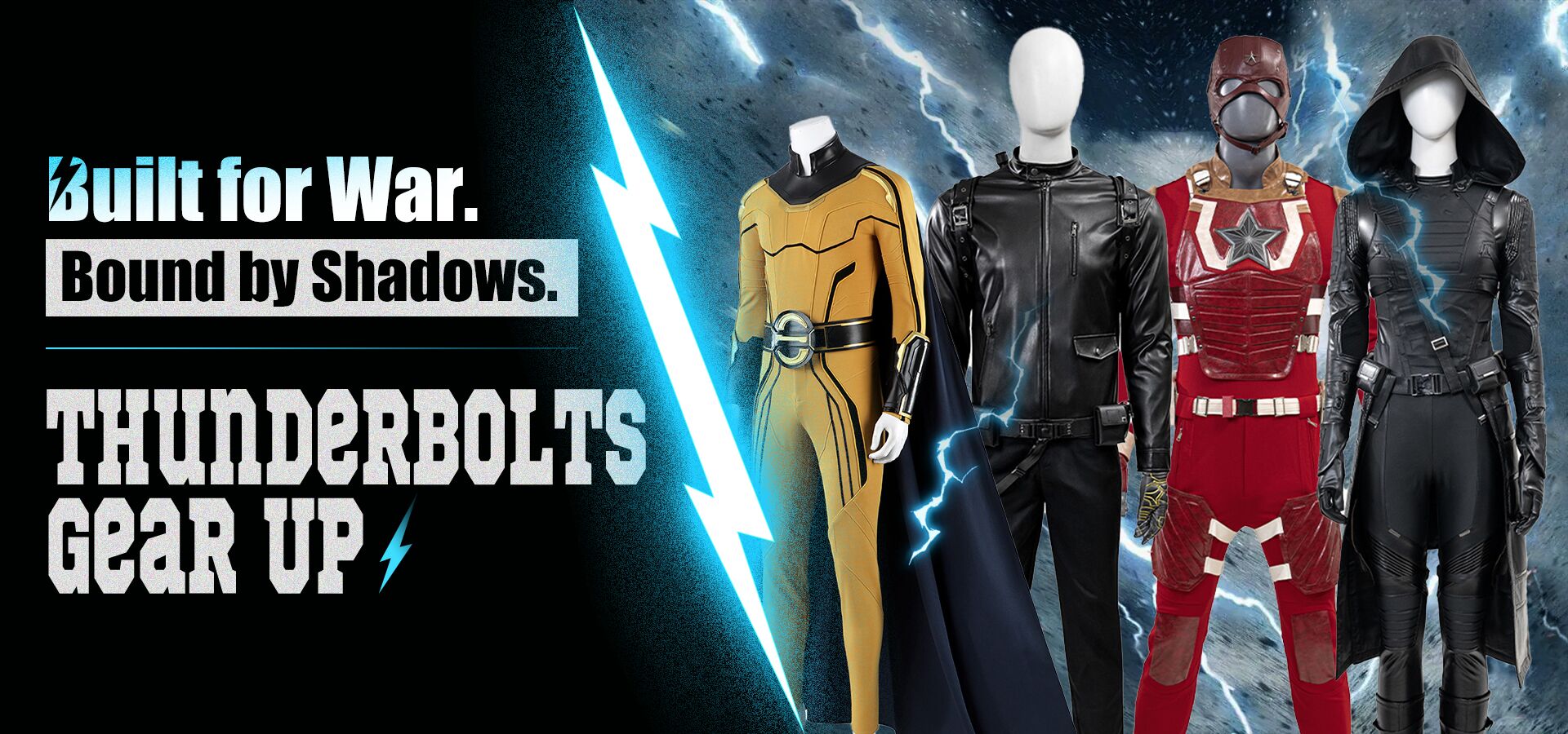 oneherosuits thunderbolts cosplay costumes